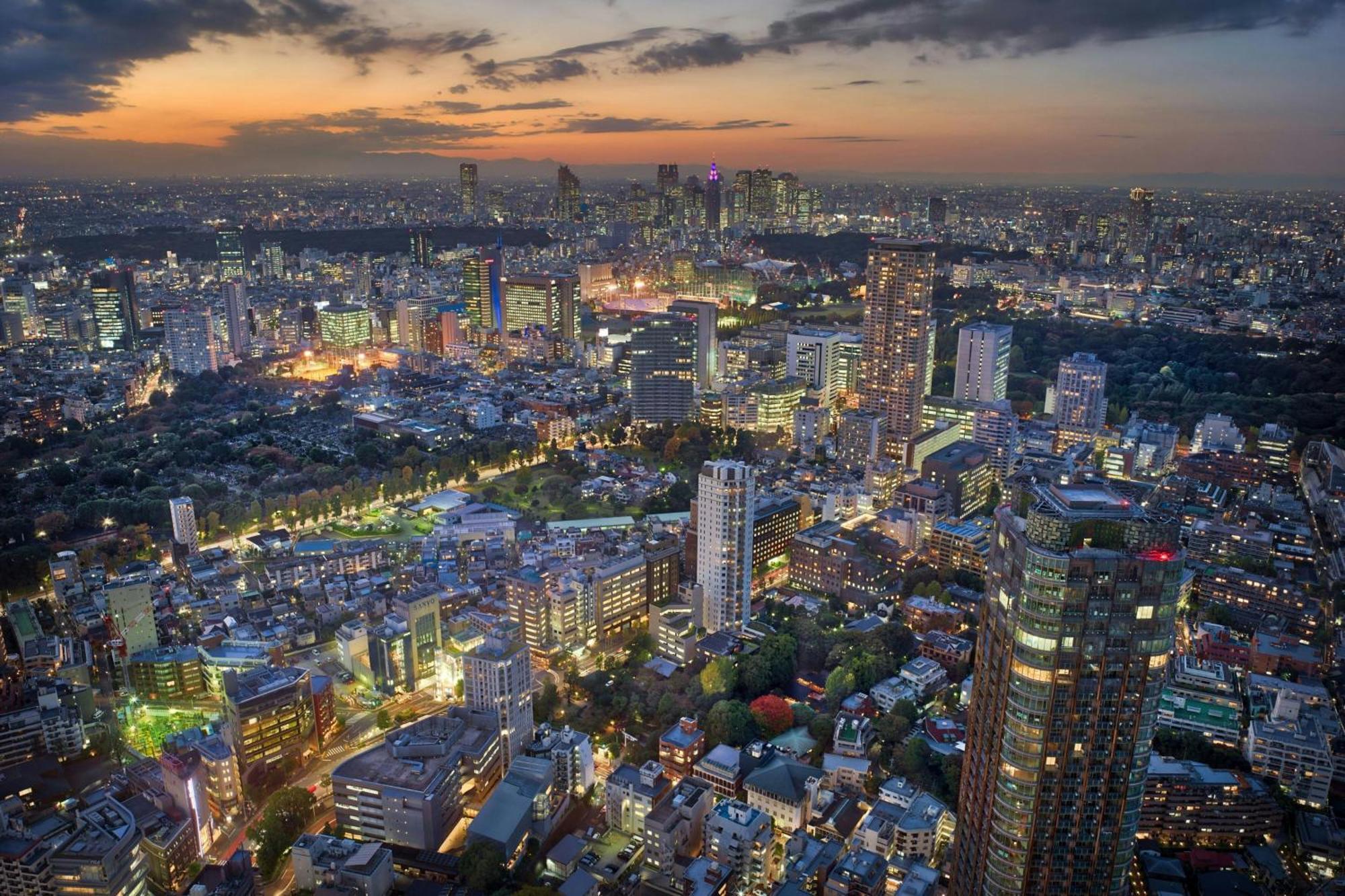 Hotel The Ritz-Carlton, Tokio Exterior foto